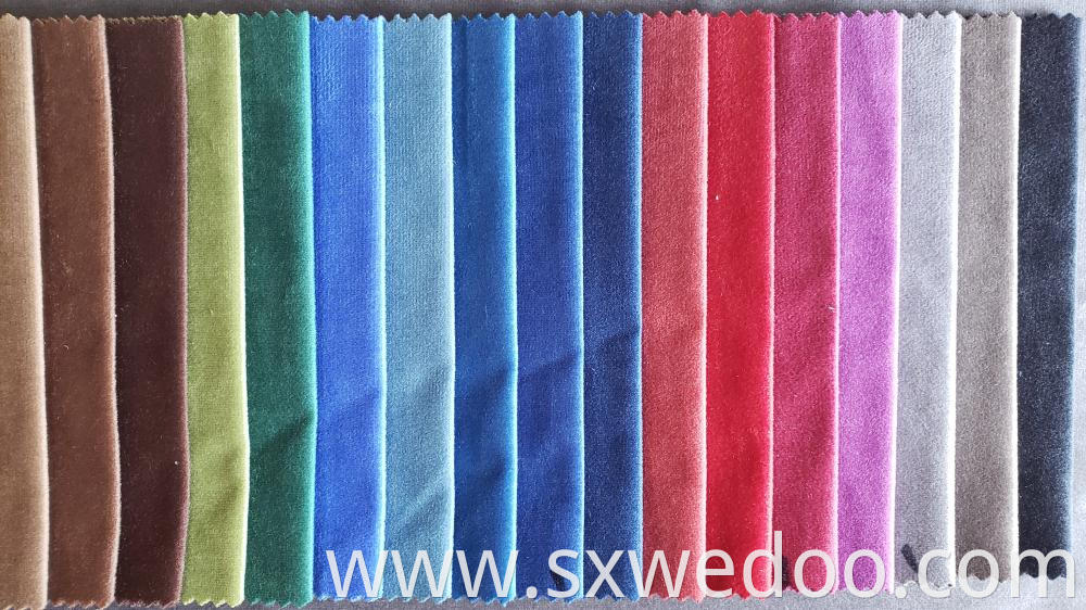 Holland Velvet Fabric Colorful A